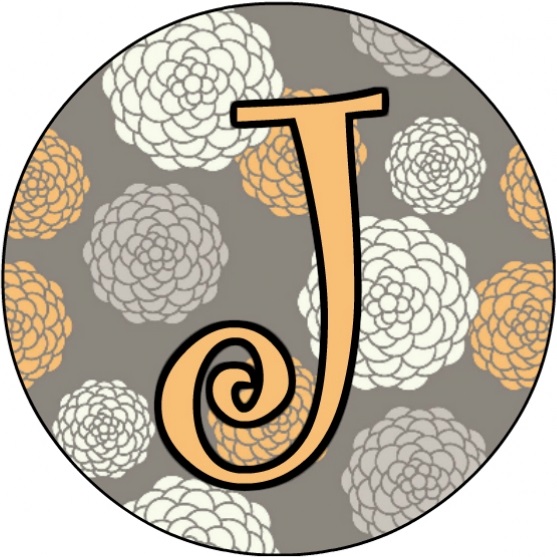 Badge Button A5 - J, A5