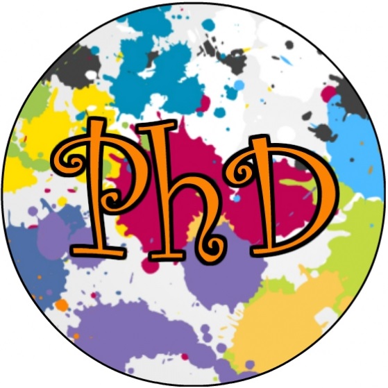 Badge Button A20 - PhD, A20