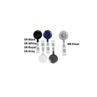 Round Solid Alligator Clip Retractable (Non-interchangeable)