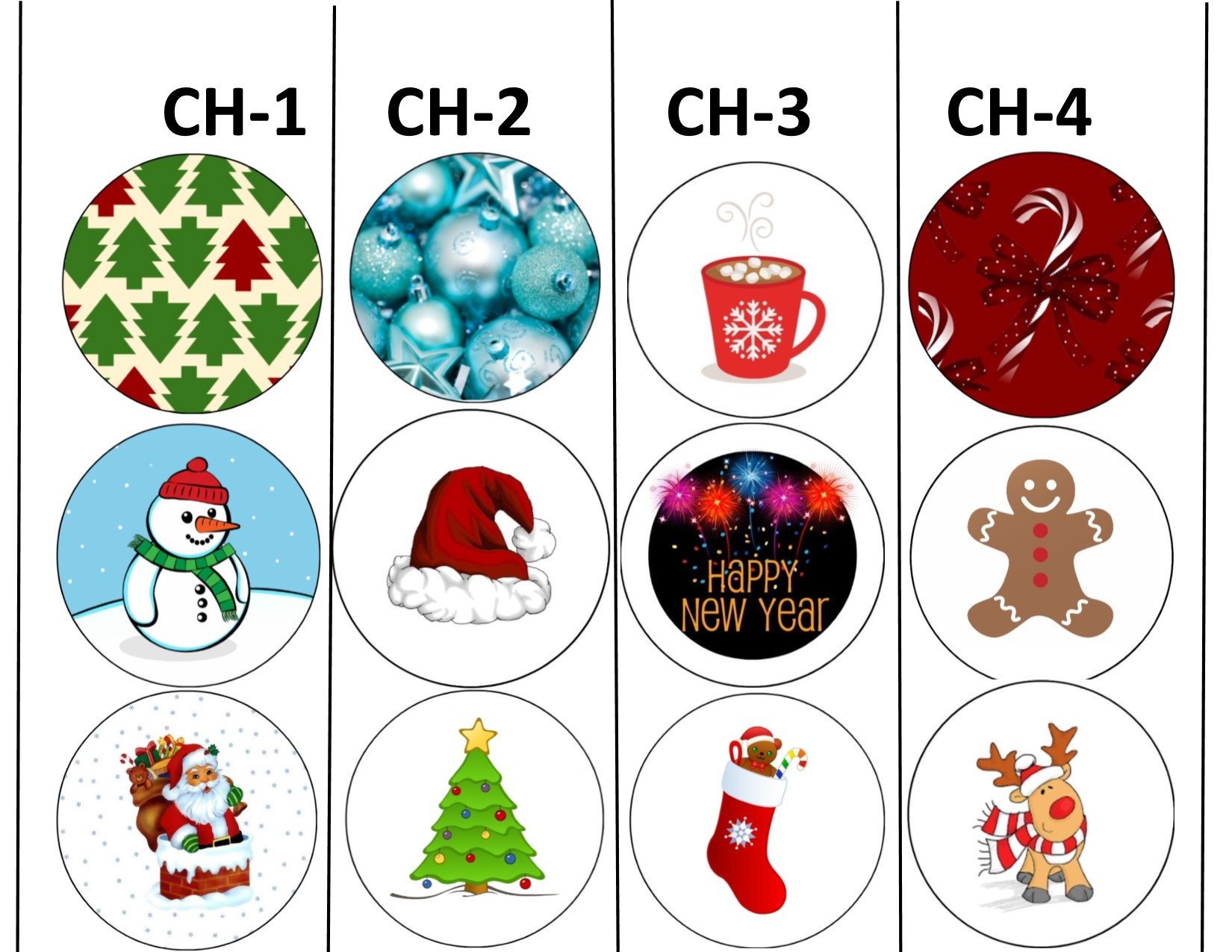 3-Pack Interchangeable Buttons