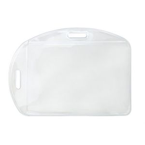 Clear Vinyl Multi-Directional Badge Holder