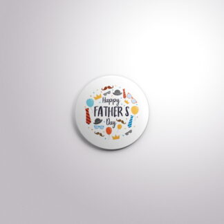 H74 Interchangeable Badge Button Father's Day