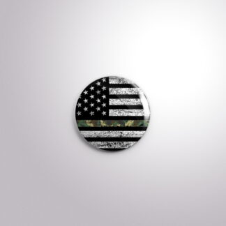 L4 Interchangeable Badge Button Thin Military Line