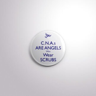 C11 Interchangeable Badge Button CNA Angels