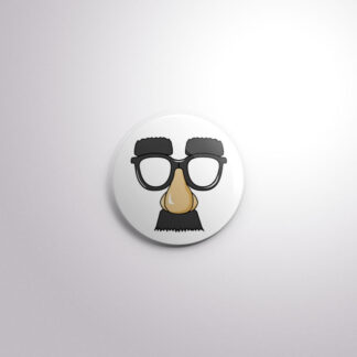 C52 Interchangeable Badge Button Mustache