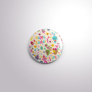 H29 Interchangeable Badge Button Happy Easter