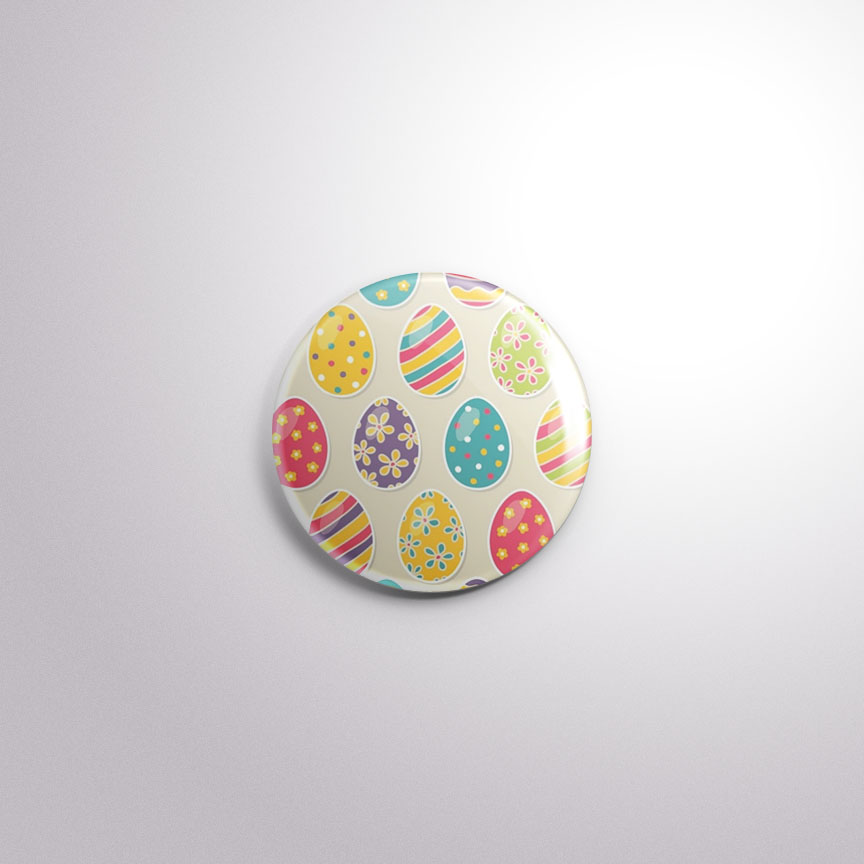 H5 Interchangeable Badge Button Easter Eggs