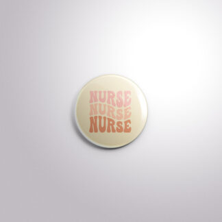 C205 Interchangeable Badge Button Nurse x3