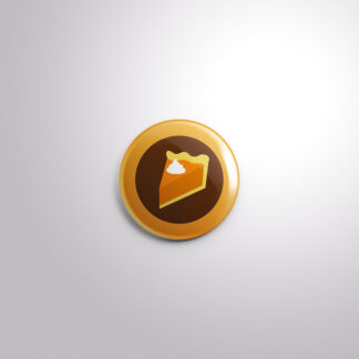 H75 Interchangeable Badge Button Gobble Gobble